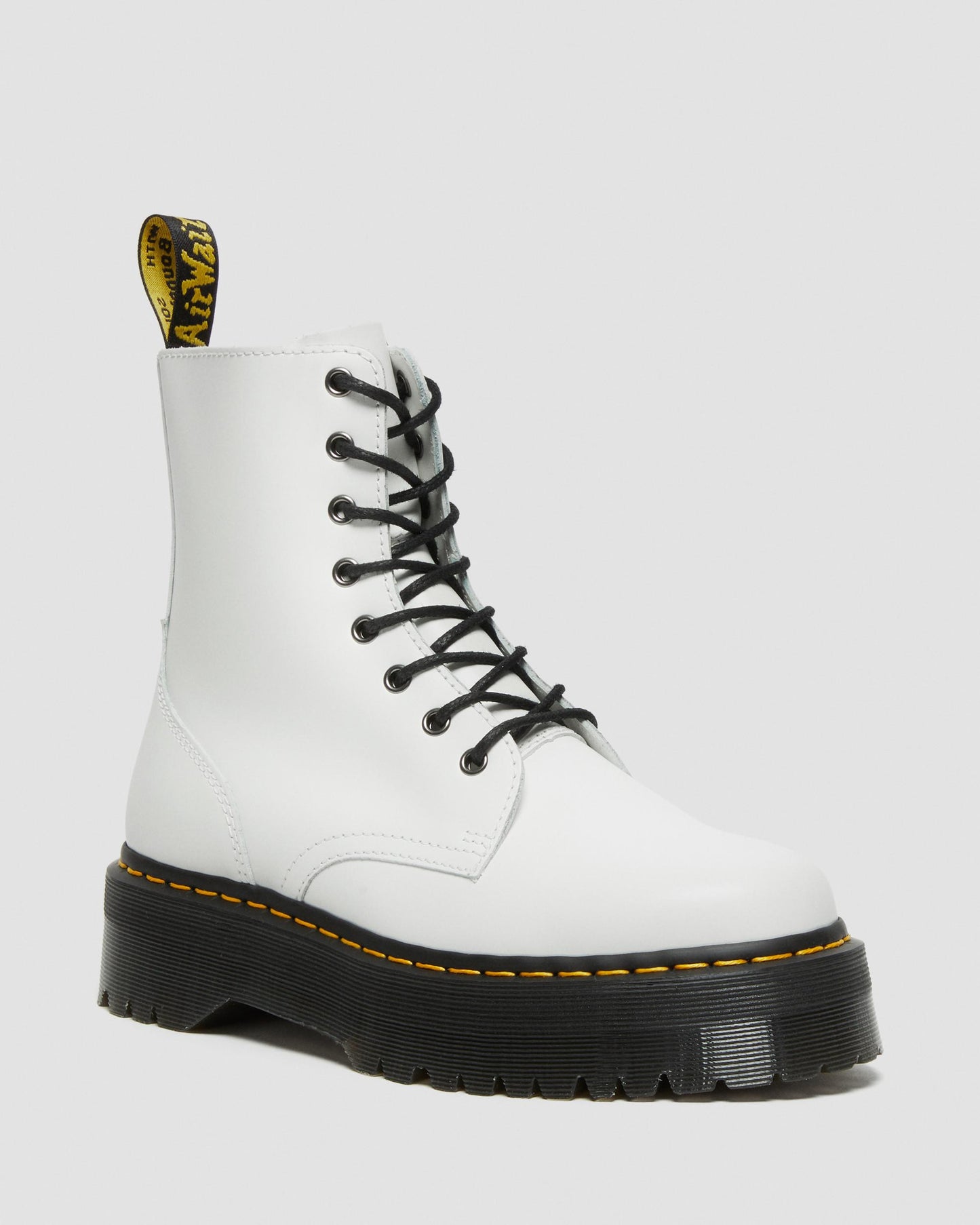 Dr Jadon Smooth Leather Platform Boots(36)