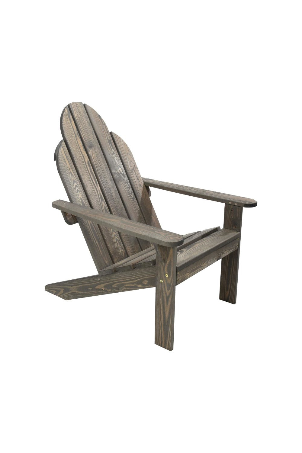 Bata Adirondack Chair Sun Lounger Garden Furniture(Grey Finish)