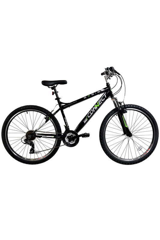 Bata Basis Connect 26 Adult Hardtail Mountain Bike(18/Black/Green)