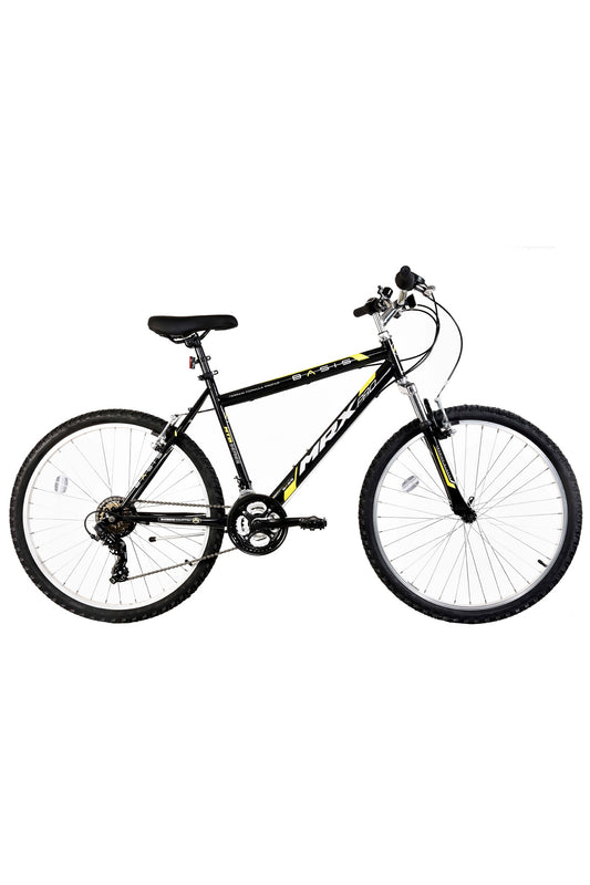 Bata Basis MRX Pro 26 Hardtail Mountain Bike 18s(19/Black/Yellow)