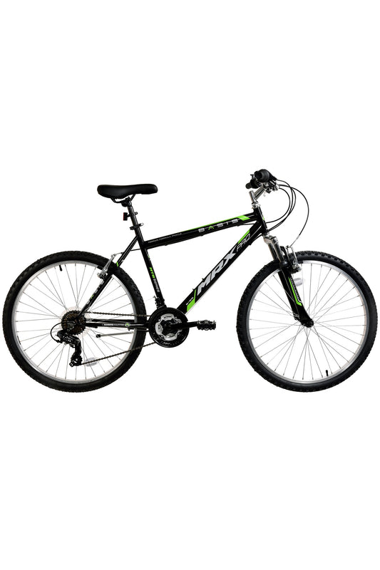 Bata Basis MRX Pro 26 Adult Hardtail Mountain Bike(19/Black/Green)